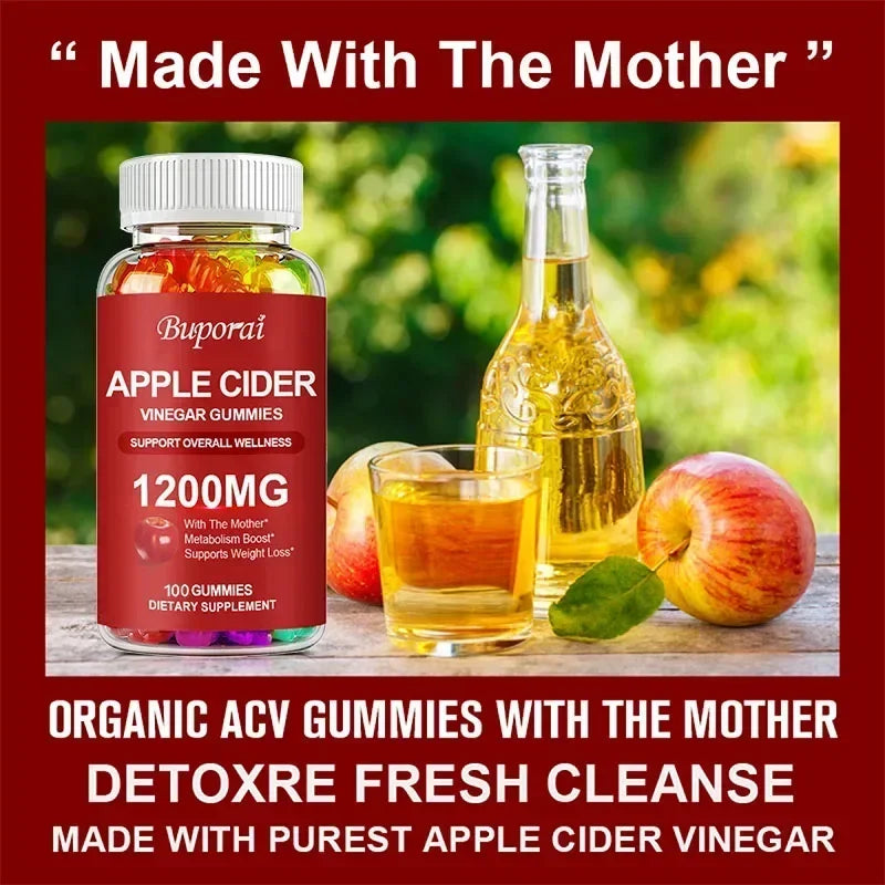 Apple Cider Vinegar Gummies 1200MG