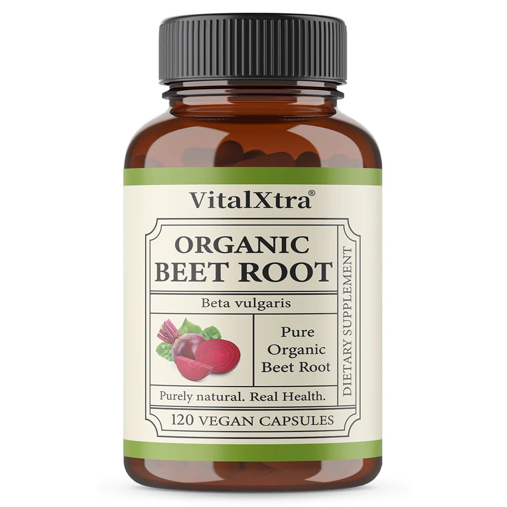 Organic Beetroot Capsules - 950mg Beetroot