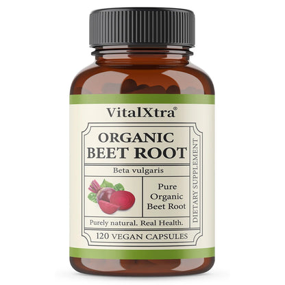 Organic Beetroot Capsules - 950mg Beetroot